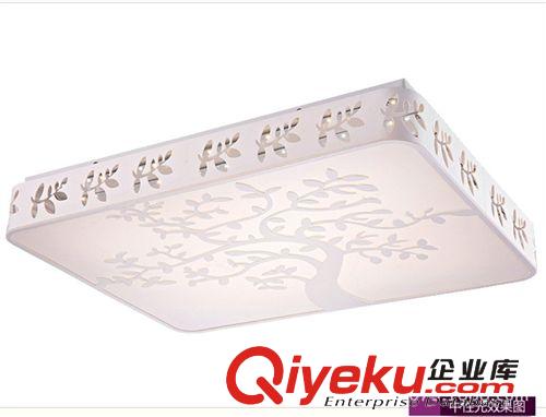 包郵 現(xiàn)代簡約LED客廳燈 長方形臥室房間燈/書房燈具 led吸頂燈原始圖片3