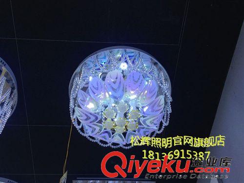 14年新款水晶餐吊燈酒店工程吊燈客廳水晶吊燈仿美式吊燈批發