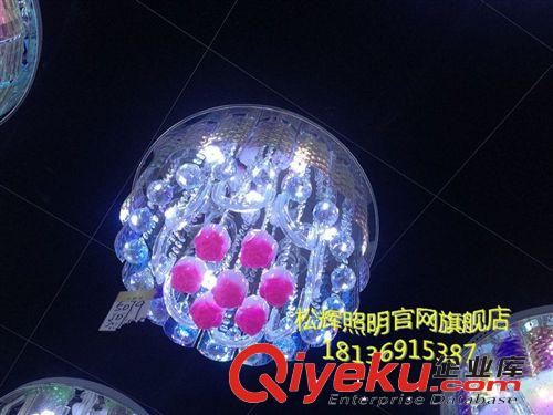 廠家批發(fā)燈飾 現(xiàn)代簡(jiǎn)約客廳燈 LED吸頂燈 長(zhǎng)方水晶燈彩光臥室燈具
