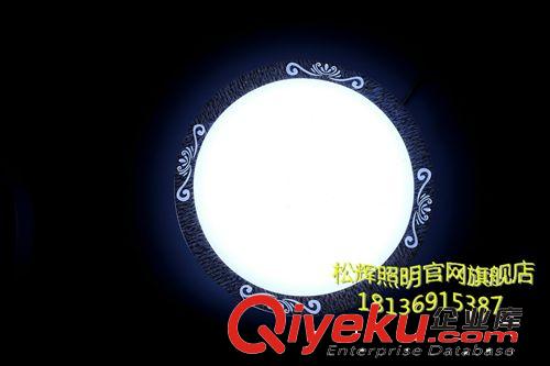 廠家批發(fā)彩邊客廳簡約亞克力面包吸頂燈臥室專業(yè)節(jié)能led吸頂燈原始圖片3