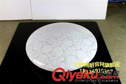 常州廠家直銷 現代簡約亞克力胖邊透明LED吸頂燈 臥式客廳房間燈