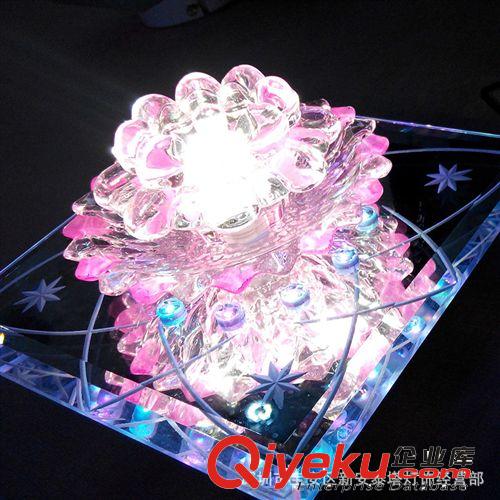 暢銷款水晶過道燈走廊玄關(guān) led水晶過道燈 圓形過道燈 中山批