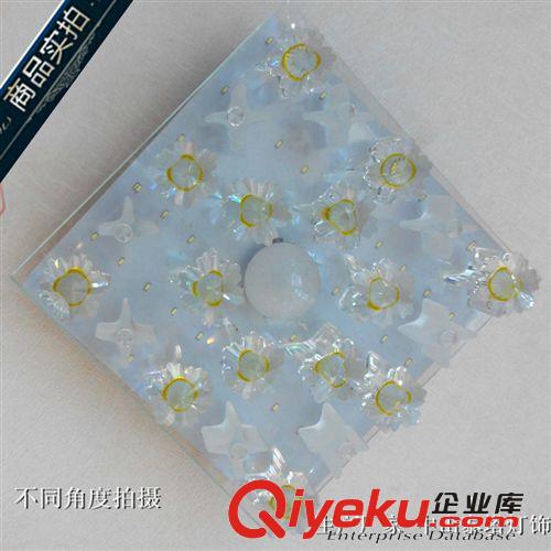 泰塔燈具廠家批發 led吸頂燈正方形水晶過道燈  走廊燈玄關燈原始圖片2