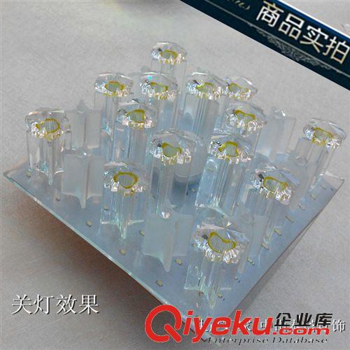 泰塔燈具廠家批發 led吸頂燈正方形水晶過道燈  走廊燈玄關燈原始圖片3