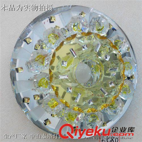 240MMled水晶過道燈玄關(guān)燈  簡約吸頂燈淘寶批發(fā)LED水晶燈原始圖片3