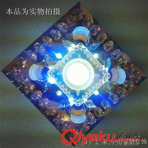 水晶過道玄關(guān)批發(fā)直銷 led客廳吸頂燈正方形 led吸頂燈 物美價廉原始圖片2