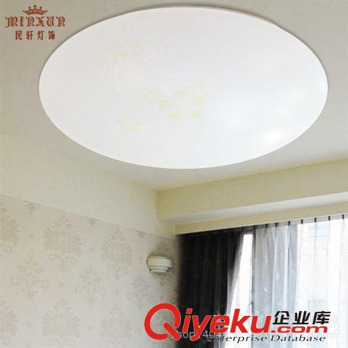 新品led吸頂燈餐廳燈臥室燈客廳燈陽臺燈廚衛(wèi)燈 簡約浪漫{gx}散熱原始圖片2