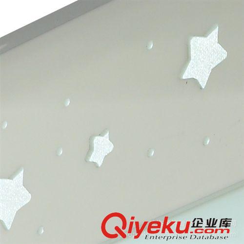 爆款 時尚星星之光LED吸頂燈客廳燈陽臺燈正方形溫馨臥室燈自然光原始圖片3