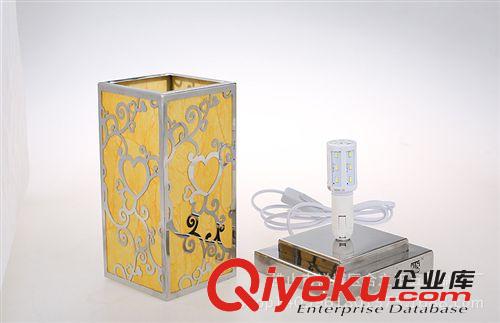 LED夜燈落地?zé)鬵d夜燈復(fù)古夜燈擺件甜心飾紋 裝飾臺燈原始圖片2