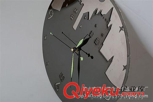 廠家現(xiàn)貨批發(fā)掛鐘時尚掛鐘創(chuàng)意掛鐘甜蜜城堡掛鐘原始圖片2