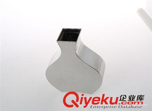 金屬不銹鋼花瓶大肚花瓶時尚簡約小花瓶原始圖片3