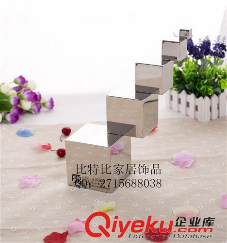 不銹鋼步步高升擺件工藝擺件勵志擺件送禮