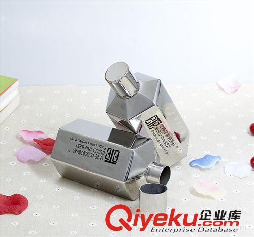 六方儲罐小號時尚擺件儲罐擺件不銹鋼儲罐原始圖片3