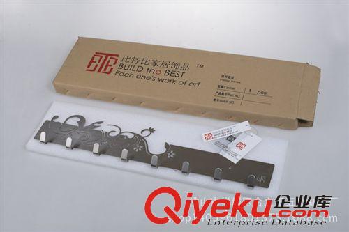 客廳 加厚不銹鋼掛鉤 廚房浴室毛巾創(chuàng)意掛件花朵蝴蝶掛鉤