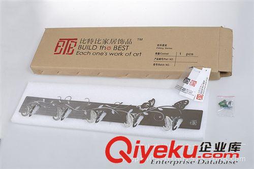 客廳 加厚不銹鋼掛鉤 廚房浴室毛巾創(chuàng)意掛件蝴蝶掛鉤