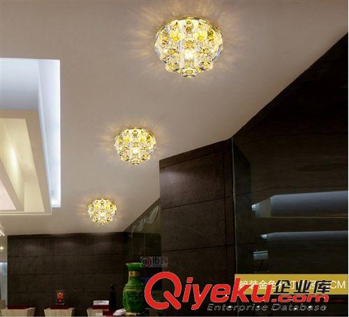 星燦燈飾 LED 水晶過道燈玄關燈樓梯燈花瓣燈飾走廊燈 廠家直銷原始圖片2