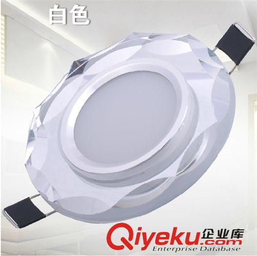 星燦燈飾 LED3W水晶天花燈射燈筒燈全套客廳背景墻燈 廠(chǎng)家直銷(xiāo)原始圖片2
