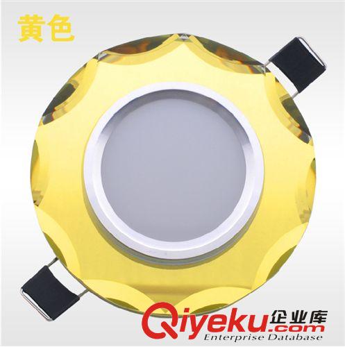 星燦燈飾 LED3W水晶天花燈射燈筒燈全套客廳背景墻燈 廠(chǎng)家直銷(xiāo)原始圖片3