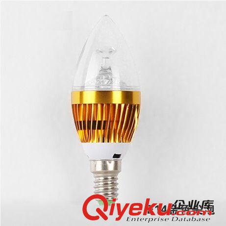 星燦燈飾 LED燈泡3WE27 E14 大小螺口超亮室內照明節能LED尖泡原始圖片2