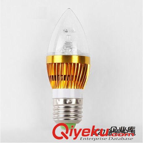 星燦燈飾 LED燈泡3WE27 E14 大小螺口超亮室內照明節能LED尖泡原始圖片3
