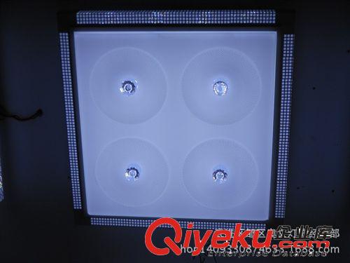 創意客廳燈簡約led臥室燈吸頂燈鐵藝大廳燈遙控方形吸頂燈批發原始圖片2