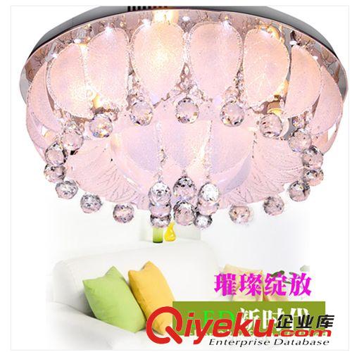 新款時尚客廳水晶燈led長方形吸頂燈現(xiàn)代簡約臥室燈餐廳燈具