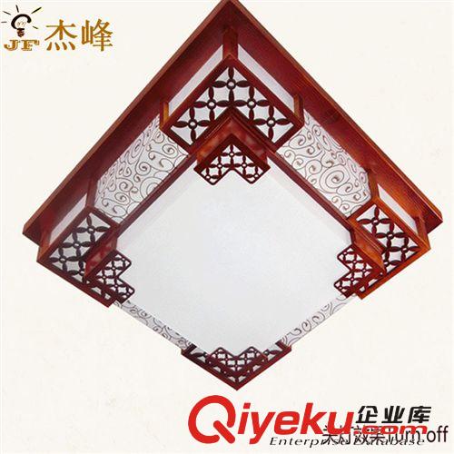 新款實(shí)木羊皮燈現(xiàn)代中式燈吸頂燈餐廳臥室客廳古典燈具LED燈飾