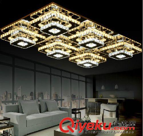 現代簡約長方形LED吸頂燈藝術燈創意客廳燈餐廳燈具玖玖炫燈飾