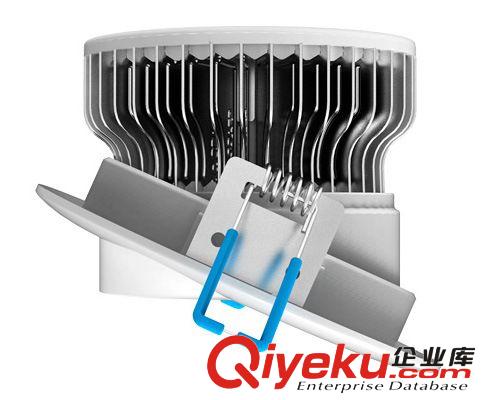 鰭片3w筒燈  廠家直銷 背景墻寫字樓圓形節(jié)能  ed筒燈