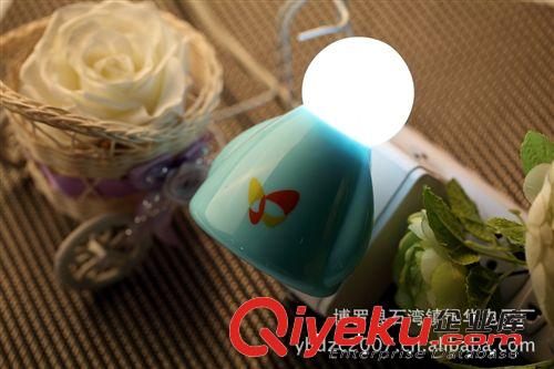 zp 直銷led節能小夜燈 光控感應蝴蝶娃娃led小夜燈 墻壁小夜燈原始圖片2