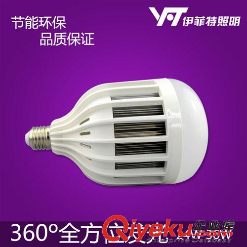 led球泡燈 大瓦數(shù)球泡燈 工廠照明燈泡 15w 24w 36w 50w原始圖片2