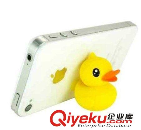 直銷創(chuàng)意辦公禮品小黃鴨子手機吸盤支架 黃鴨子DUCK手機座holder