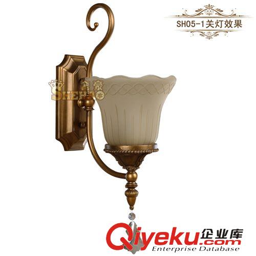 奢豪 復(fù)古歐式壁燈 gd床頭壁燈 電視墻壁燈 鏡前過(guò)道燈具SH05原始圖片2