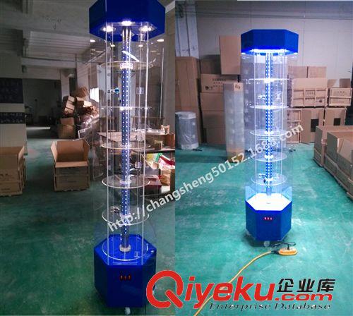 亞克力飾品柜有機玻璃旋轉耳環展香sh架展柜貨柜陳列架 飾品原始圖片2