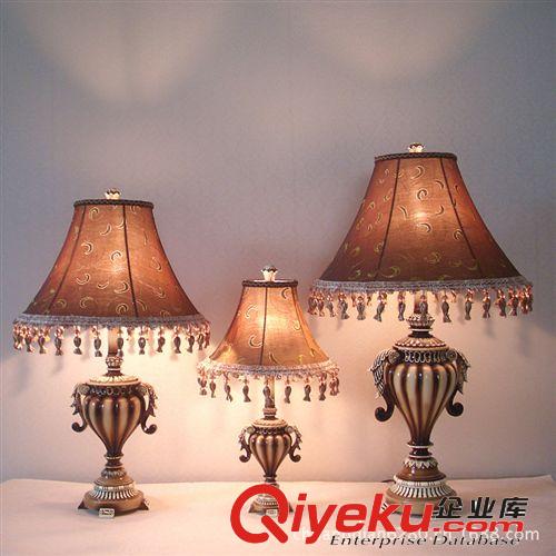 廠家批發(fā)臺(tái)燈 奢華精品 歐貝倫T-6282 歐式臺(tái)燈 象牙白床頭 創(chuàng)意原始圖片3