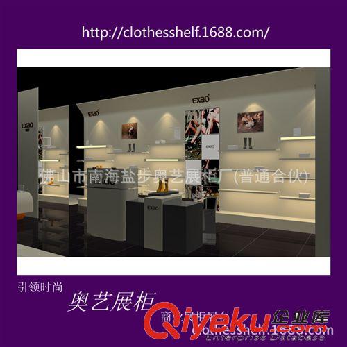 gd女裝鞋店展示柜 木質(zhì)烤漆女士鞋展示柜 商場(chǎng)女裝鞋子貨架