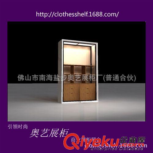 白色烤漆服裝展柜 產品展示柜制作 商品展柜制作 服裝烤漆貨柜原始圖片3