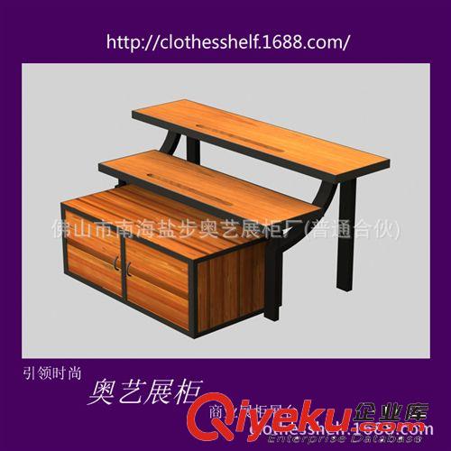 品牌服裝店歐式烤漆展示臺批發(fā) 生產(chǎn)gd男裝店歐式烤漆流水臺原始圖片3