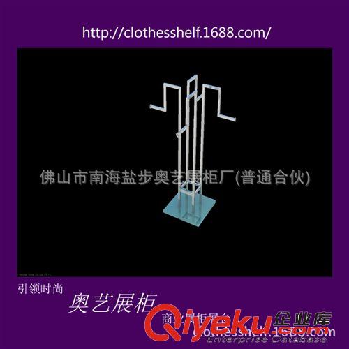 女裝店高低流水臺制作　實(shí)木烤漆女裝展臺　白色烤漆女裝展示臺