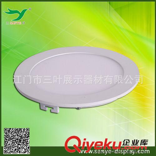 批量供應圓形6" 12WLED面板燈,平板燈,超薄吸頂 筒燈嵌入式原始圖片2
