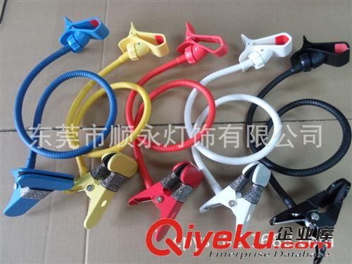 懶人床頭手機(jī)支架、iphone5、三星、小米懶人手機(jī)支架，萬向定型原始圖片3
