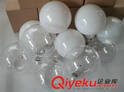 龍珠燈泡 節能燈泡 E27螺旋口球形泡 40W 大燈泡 奶白 清光 燈泡原始圖片2