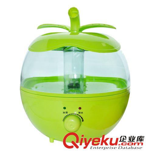 供應(yīng)綠色4L大蘋(píng)果加濕器 家用加濕器 臺(tái)式加濕器 禮品加濕器