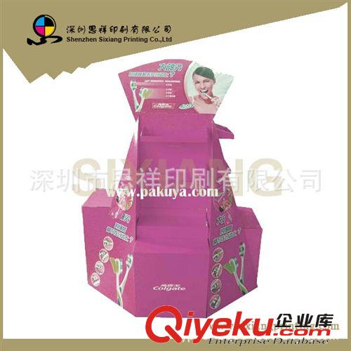 廠家供應(yīng)洗滌用品紙展示架多層式紙貨架紙堆頭原始圖片3