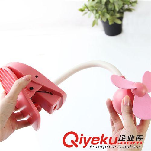 廠家直銷迷你充電風扇  夾子充電usb風扇 可掛式usb充電風扇原始圖片2