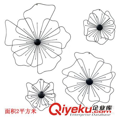 【尚新鐵藝】鐵藝壁飾 立體牡丹花壁飾 背景壁飾 壁景壁掛原始圖片3