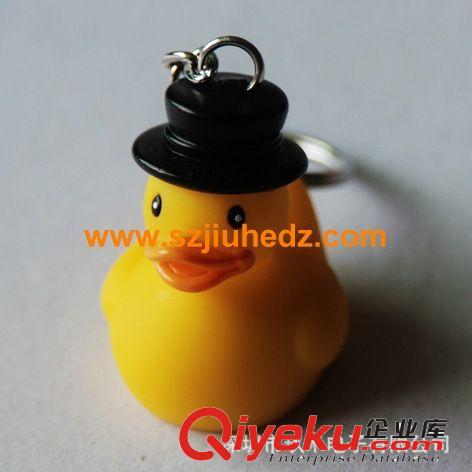 廠家直銷迷你LED發(fā)光小王鴨鑰匙扣原始圖片2