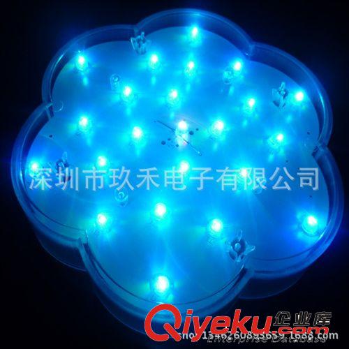 廠家直銷梅花形15cm直徑LED花瓶燈底座原始圖片2