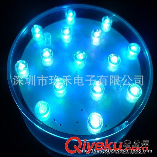 三節電池盒15燈裝飾LED花盆燈廠家直銷原始圖片2