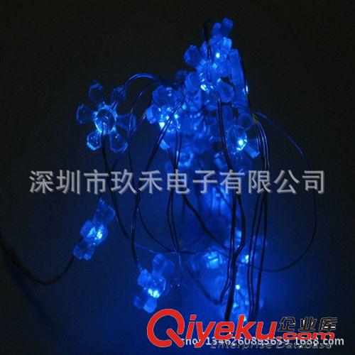 廠家直銷LED銅線燈串浪漫心形燈串